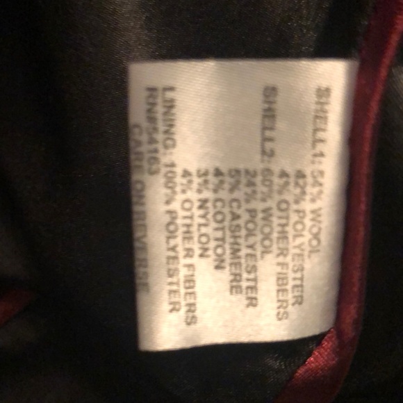 Calvin Klein wool coat size medium - Picture 3 of 3